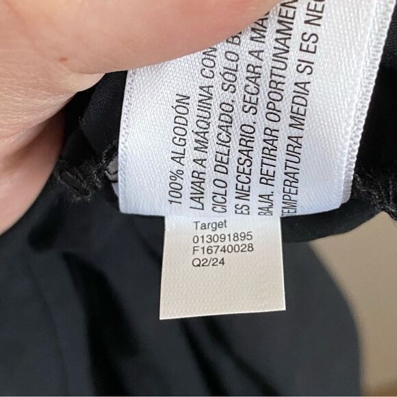 Universal Thread Flutter Cap Sleeve Maxi A-Line Dress boho cotton tiered M NEW - Picture 8 of 13